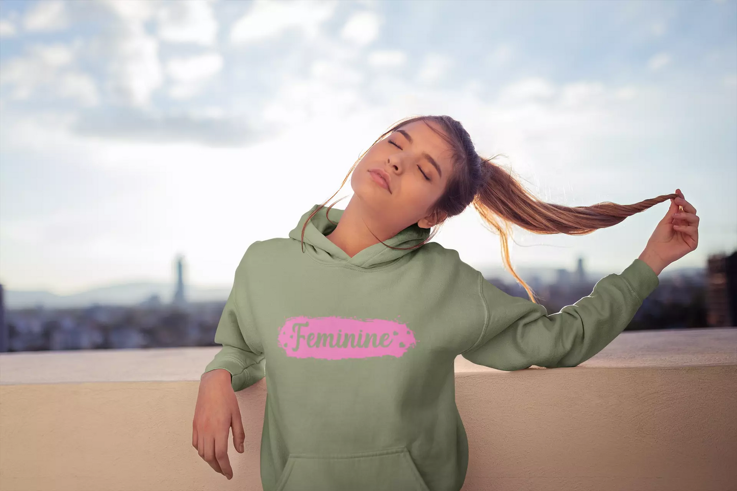 "Feminine" Unisex Hoodie