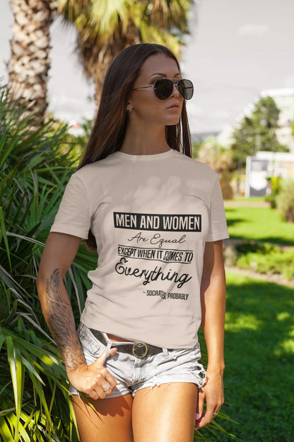 "Men and Women are Equal" Unisex t-shirt