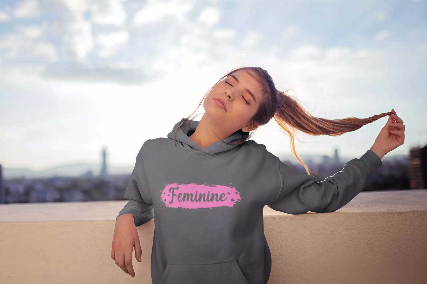 "Feminine" Unisex Hoodie