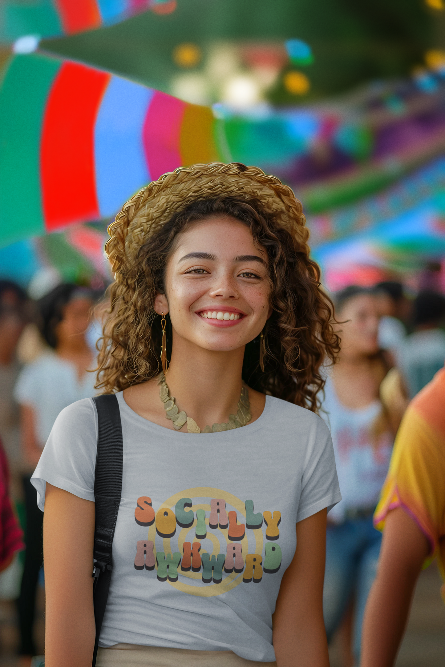 Socially Awkward Unisex t-shirt