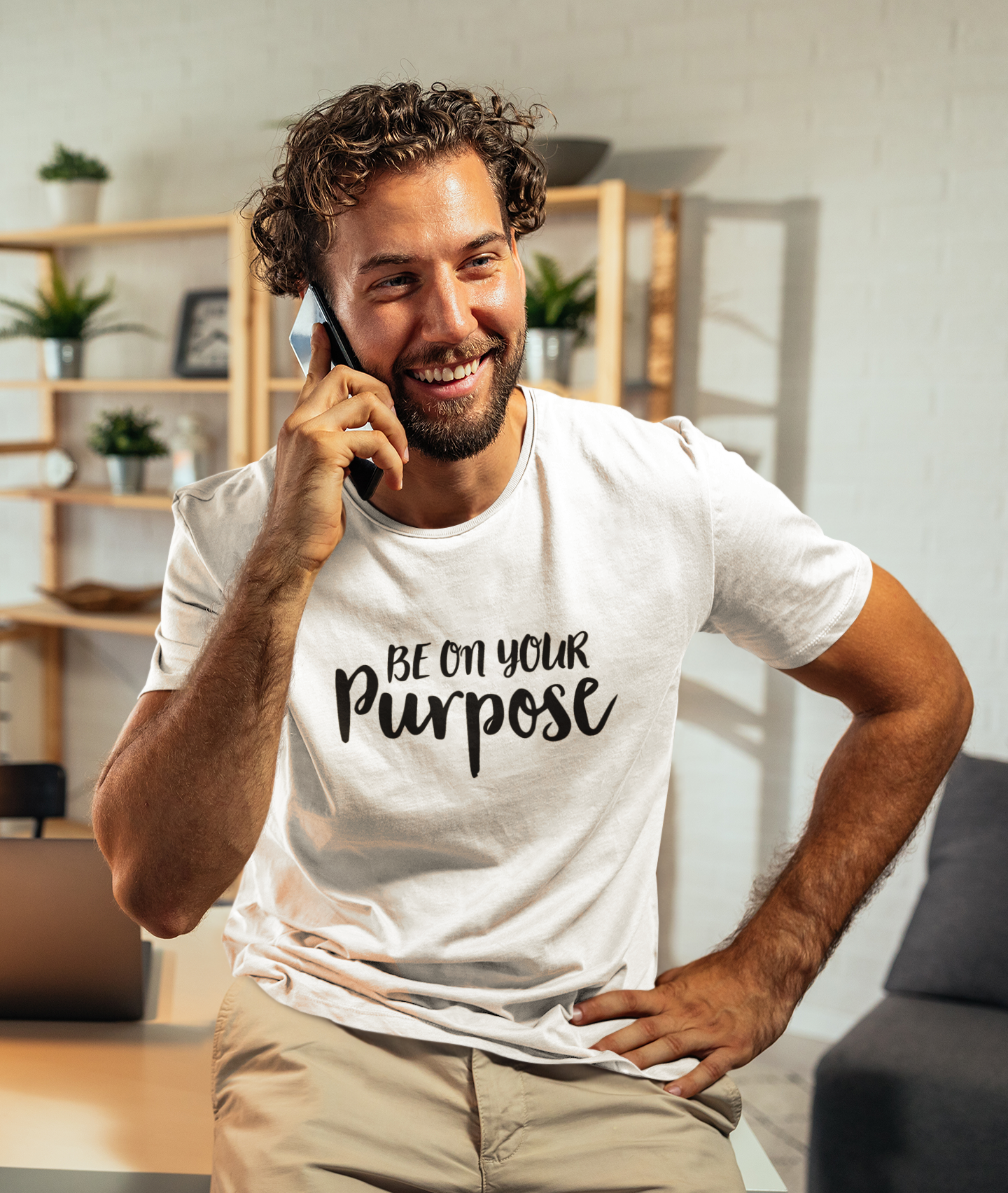 Be On Your Purpose Short-Sleeve Unisex T-Shirt