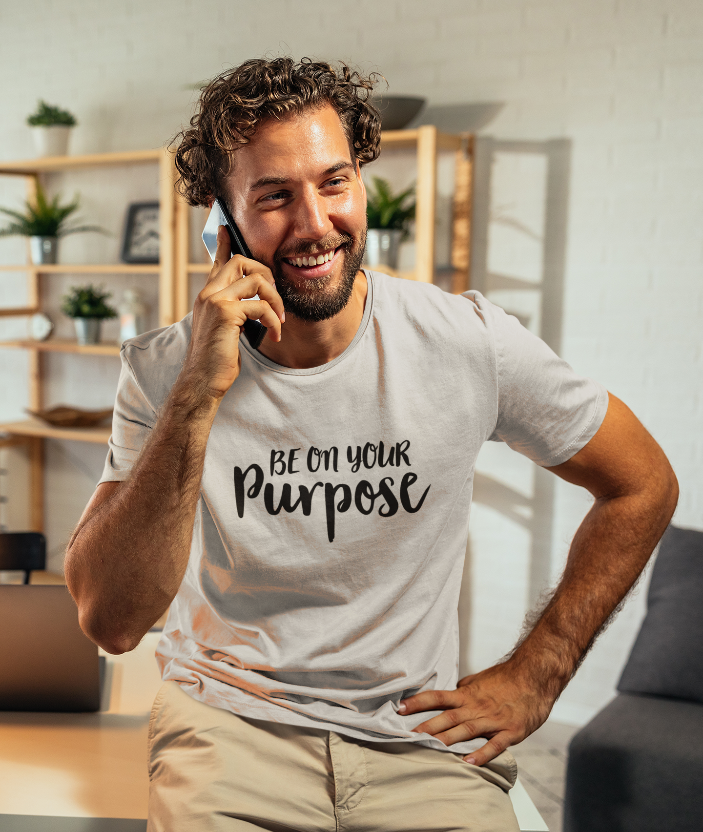 Be On Your Purpose Short-Sleeve Unisex T-Shirt