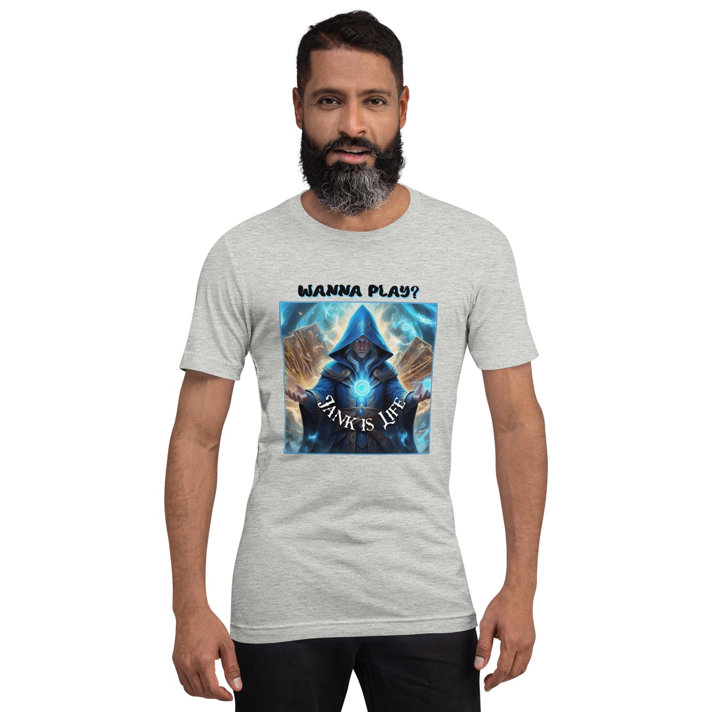 Jank is Life Graphic (male char.) Unisex t-shirt