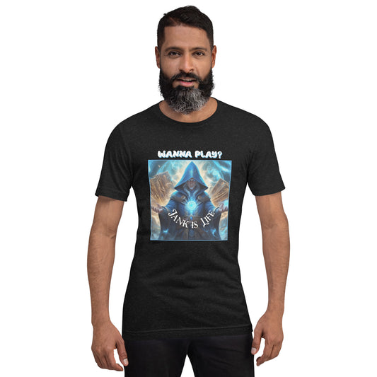 Jank is Life Graphic (male char.) Unisex t-shirt