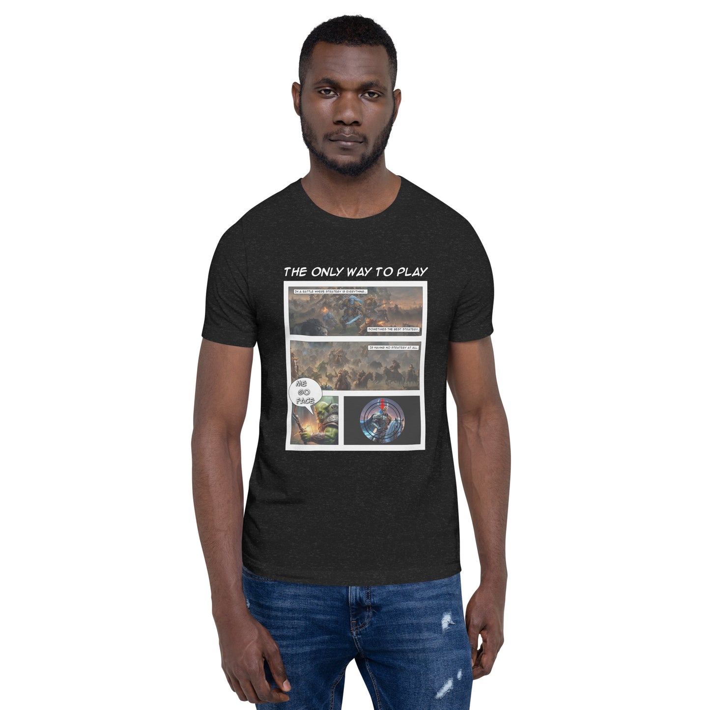 Me Go Face Graphics Unisex t-shirt