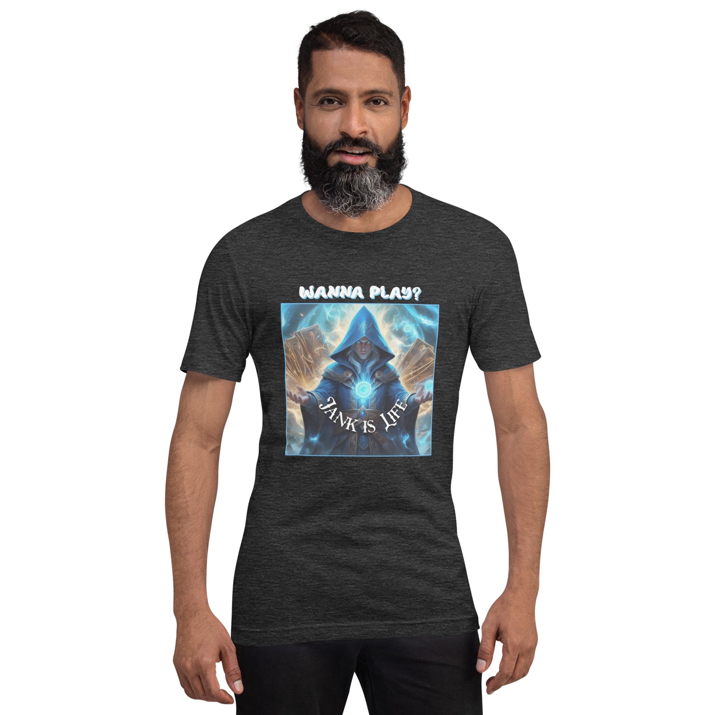 Jank is Life Graphic (male char.) Unisex t-shirt