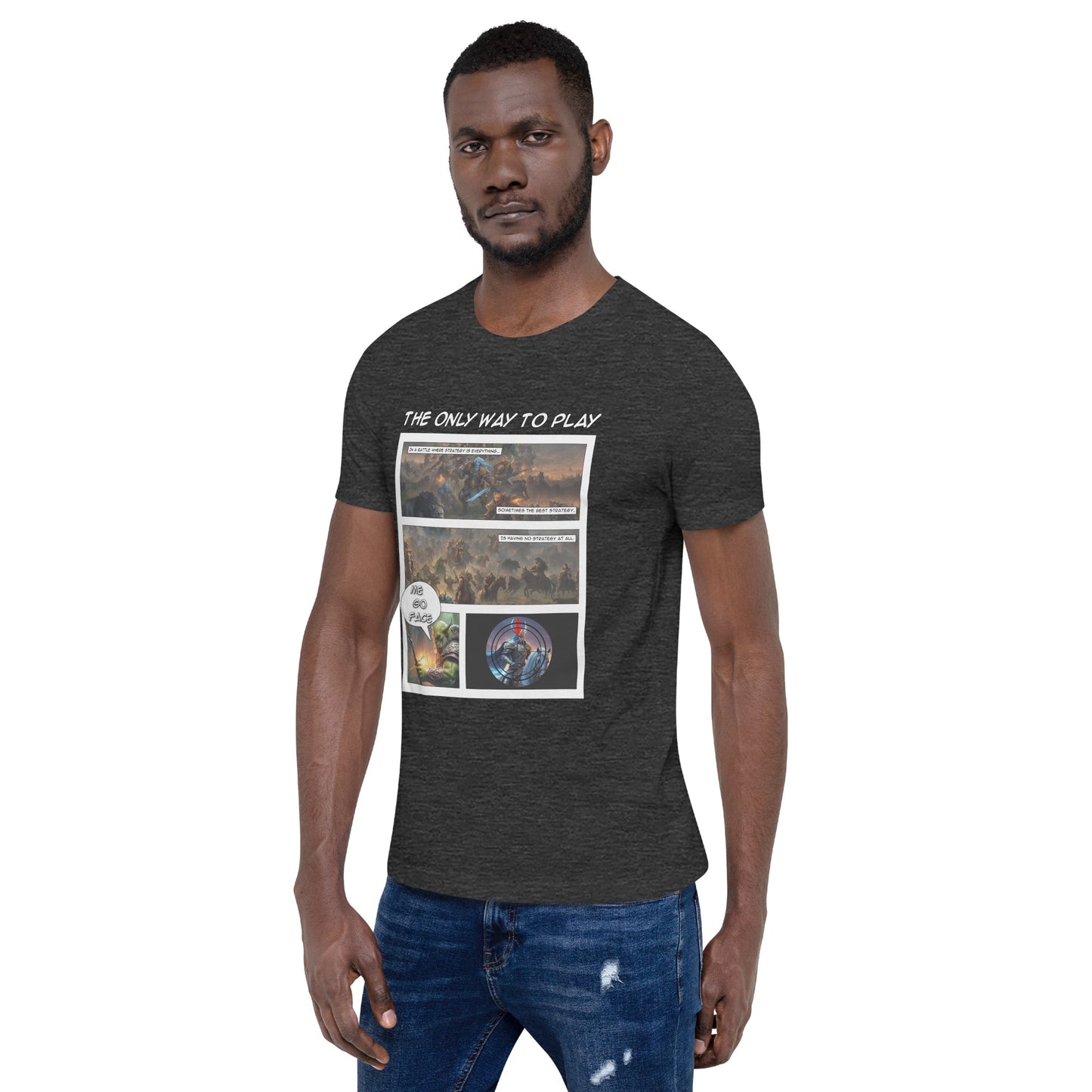 Me Go Face Graphics Unisex t-shirt