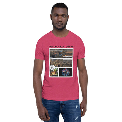 Me Go Face Graphics Unisex t-shirt