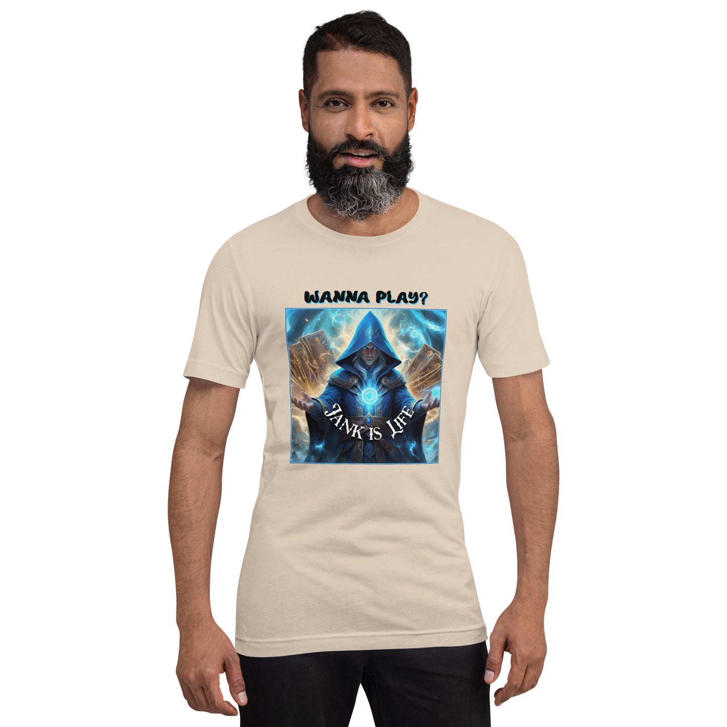 Jank is Life Graphic (male char.) Unisex t-shirt