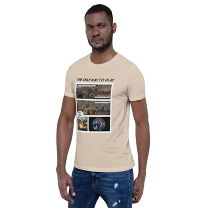 Me Go Face Graphics Unisex t-shirt